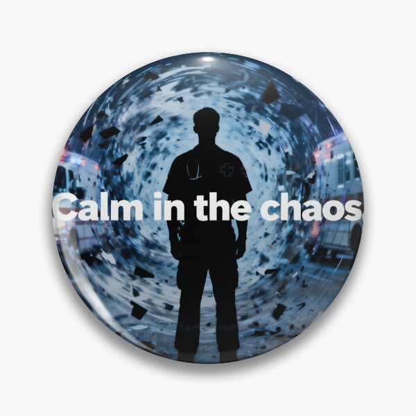 Item preview, Calm in the Chaos First Responder designed and sold by FreeFromDefault.