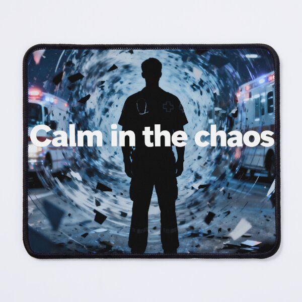Item preview, Calm in the Chaos First Responder designed and sold by FreeFromDefault.