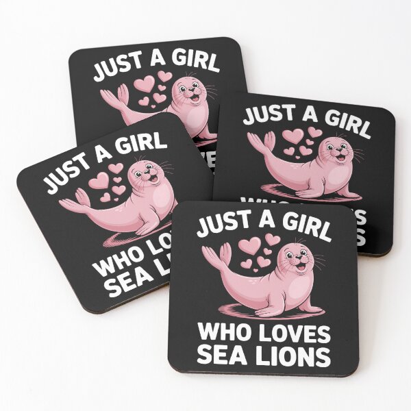 Item preview, Funny Just A Girl Who Love Sea Lion Sea Lion Lover designed and sold by lilensgavadur.