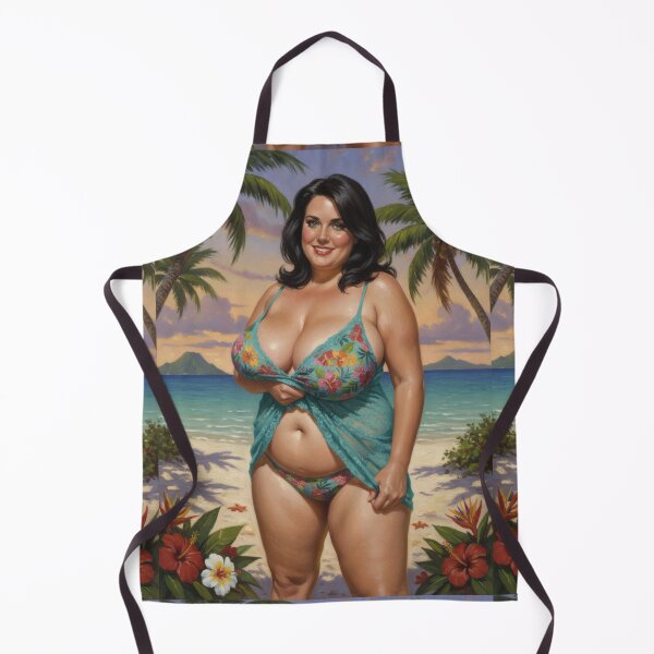 Item preview, Mature and single lady in a beach designed and sold by Chubby Chase.