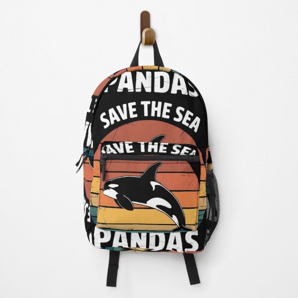 Item preview, Funny Killer Whale Orca Dolphin Save the sea pandas Ocean designed and sold by lilensgavadur.