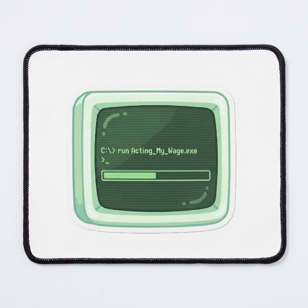 Item preview, Acting My Wage - Quiet Quitting Tech Humor designed and sold by Untitled-Folder.