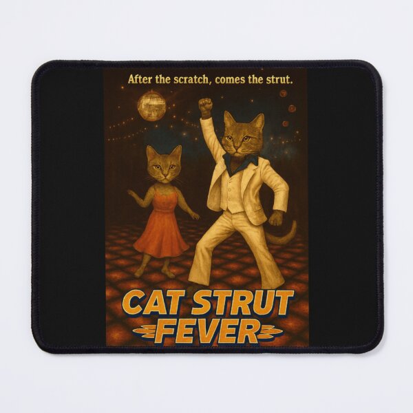 Item preview, Cat Strut Fever designed and sold by Cats and Other Things.