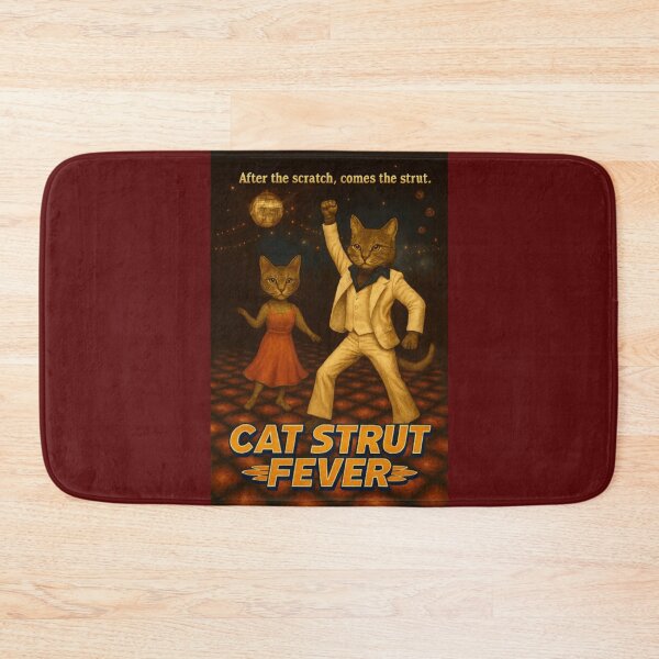 Item preview, Cat Strut Fever designed and sold by Cats and Other Things.