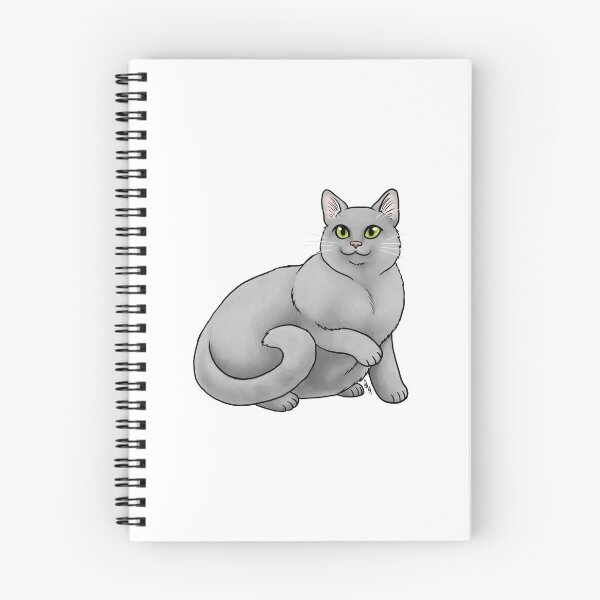 Item preview, Cat - Domestic Shorthair - Gray designed and sold by Jennifer Stolzer.
