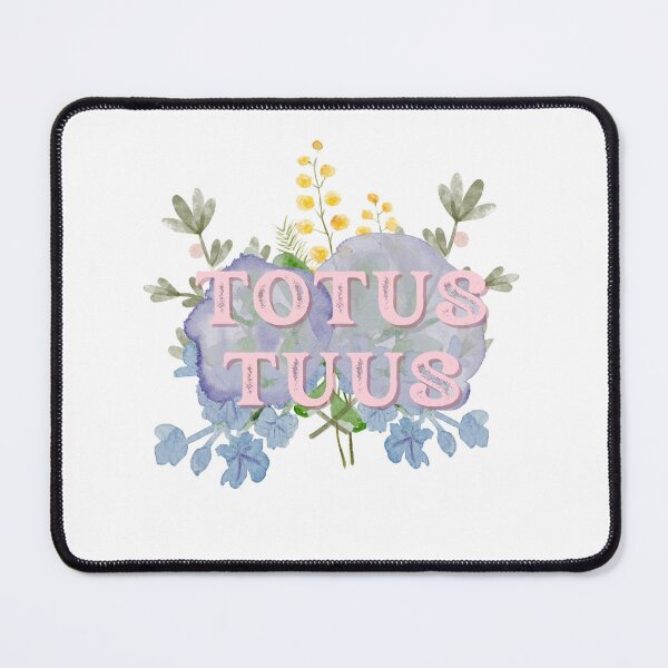Item preview, Totus Tuus Catholic Marian Watercolor Floral Design designed and sold by Stella Maris Designs.