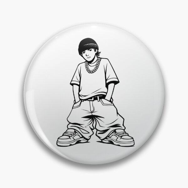 Item preview,  Skater Streetwear – Illustration Urbaine Baggy designed and sold by Cloch-art.