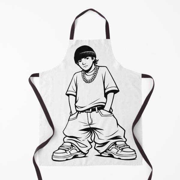 Item preview, Skater Streetwear – Illustration Urbaine Baggy designed and sold by Cloch-art.