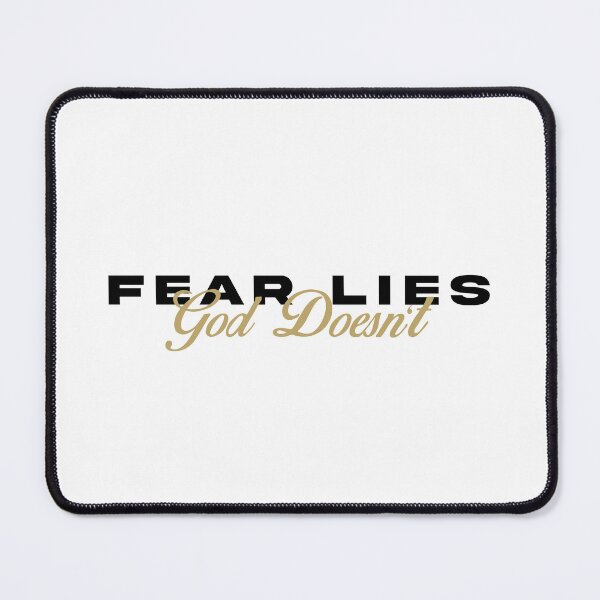 Item preview, Minimal Modern God Message - Fear lies, god doesn't designed and sold by heavenunit.