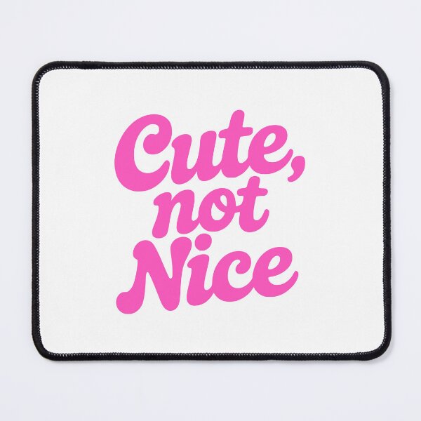 Item preview, Cute Not Nice! Pink Girls designed and sold by PMCreative.