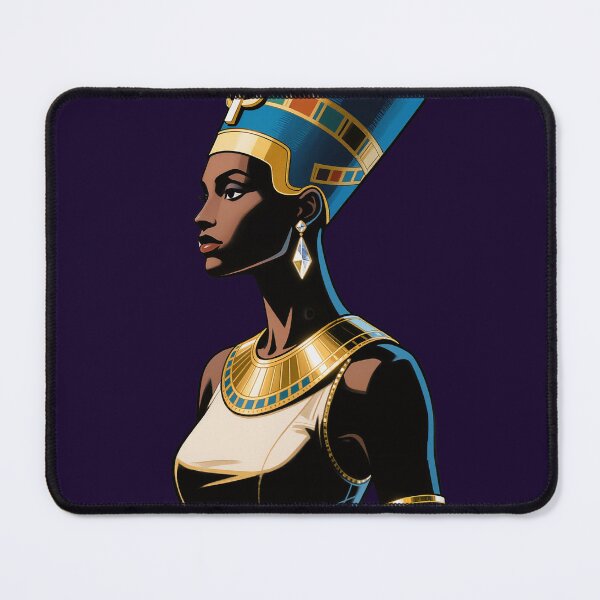 Item preview, Modern Nefertiti – Elegant Golden Queen Portrait 3 designed and sold by AnadAA.