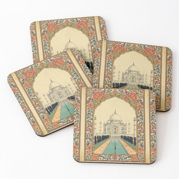 Item preview, Pichwai Taj Mahal Masterpiece designed and sold by RSDigitalPrintDesign.