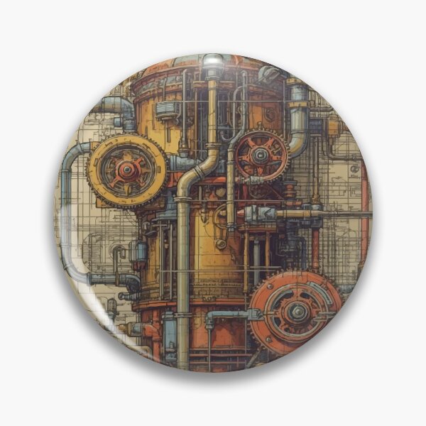 Item preview, Machine Blueprints C designed and sold by AbstractAnom.