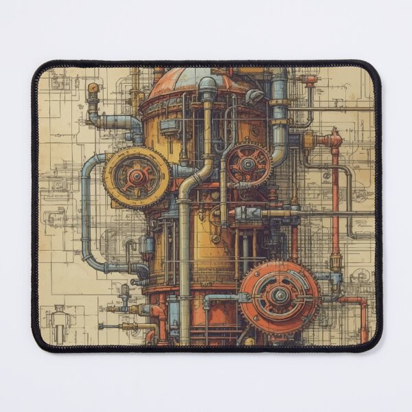 Item preview, Machine Blueprints C designed and sold by AbstractAnom.