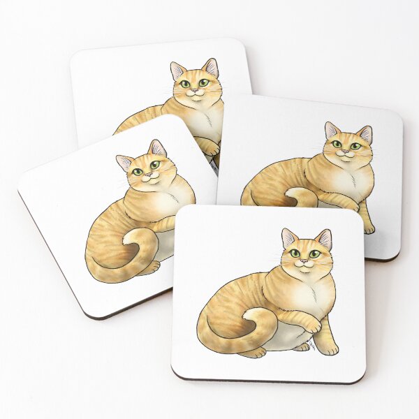 Item preview, Cat - Domestic Shorthair - Orange Tabby designed and sold by Jennifer Stolzer.