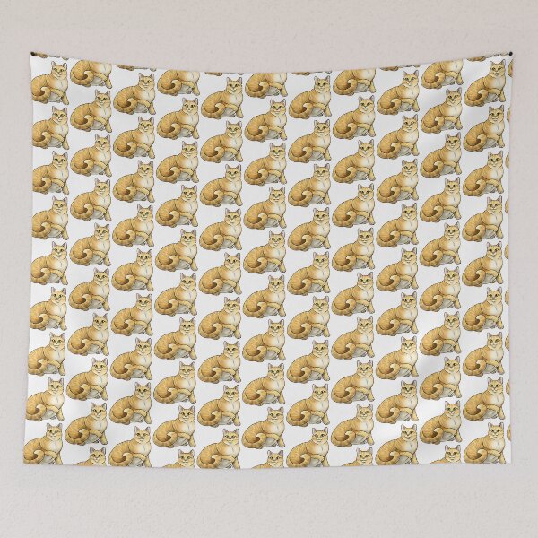 Item preview, Cat - Domestic Shorthair - Orange Tabby designed and sold by Jennifer Stolzer.