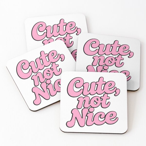 Item preview, Cute Not Nice! Pink Girlie designed and sold by PMCreative.