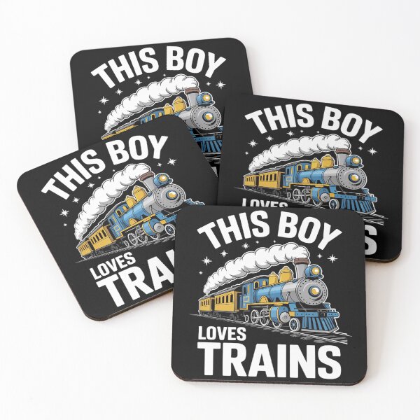 Item preview, Kids This Boy Loves Trains Locomotive Train Lover designed and sold by FadeOfThrone.