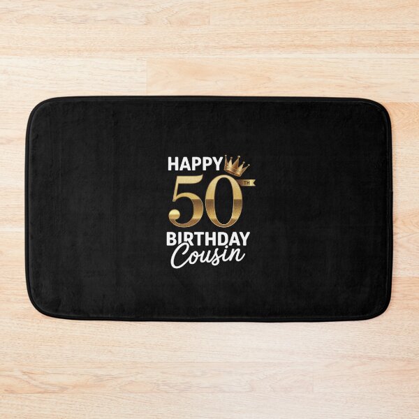 Item preview, Happy 50th Birthday Cousin designed and sold by SyntaxClaw.