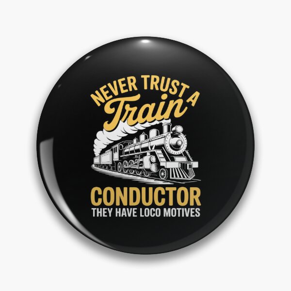 Item preview, Loco Motives Train Lover Cute Model Railroad Conductor designed and sold by MarryIsMonth.