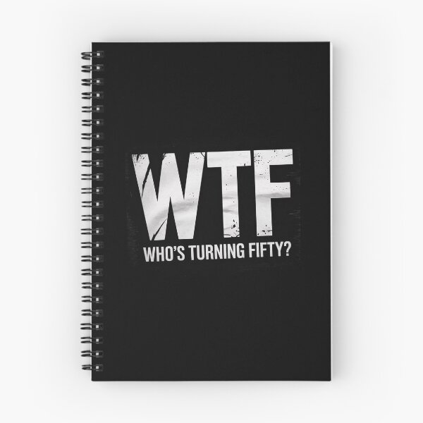 Item preview, Happy 50th Party WTF Who's Turning Fifty 50th Birthday designed and sold by SyntaxClaw.