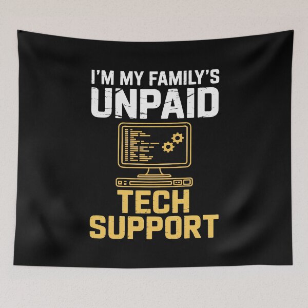 Item preview, Mens I'm My Family's Unpaid Tech Support Computer Engineer2 designed and sold by MarryIsMonth.