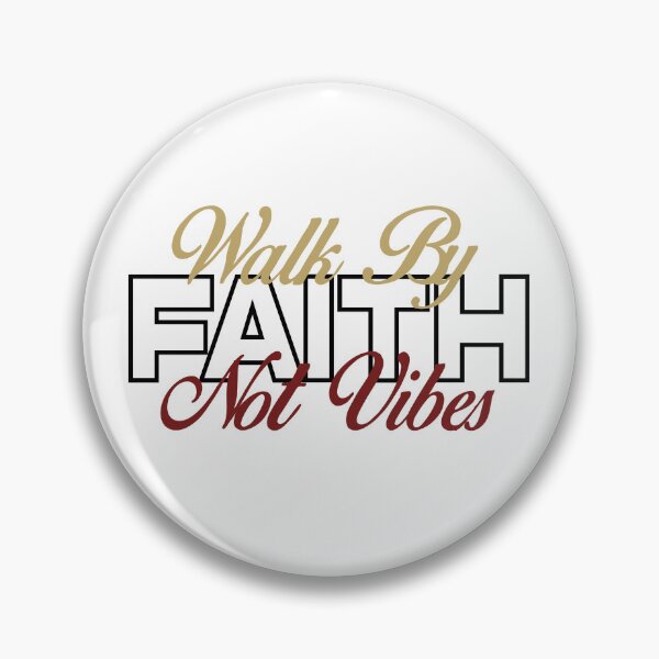 Item preview, Minimal Christian Faith Shirt - Walk by faith not vibes designed and sold by heavenunit.