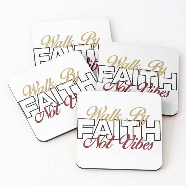 Item preview, Minimal Christian Faith Shirt - Walk by faith not vibes designed and sold by heavenunit.
