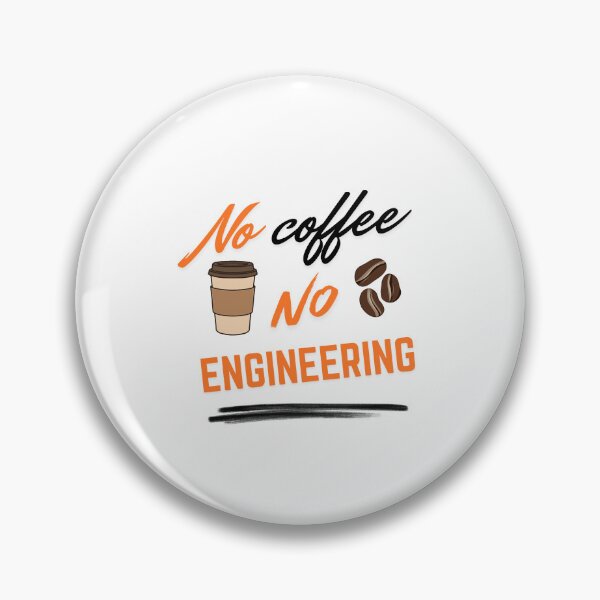 Artikelvorschau, Kein Kaffee, keine Ingenieurskunst – kaffeeliebendes Design – Koffein-Ingenieure entworfen und verkauft von Happyhoo1.