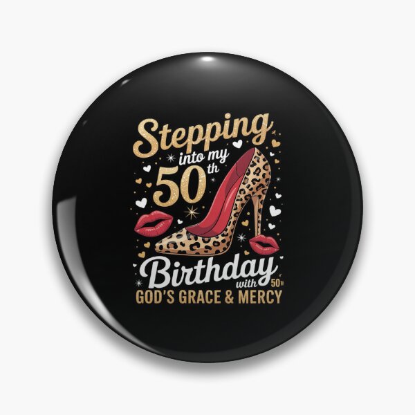Item preview, High Heels Stepping Into My 50th Birthday 50 and Fabulous designed and sold by AquaKiev.