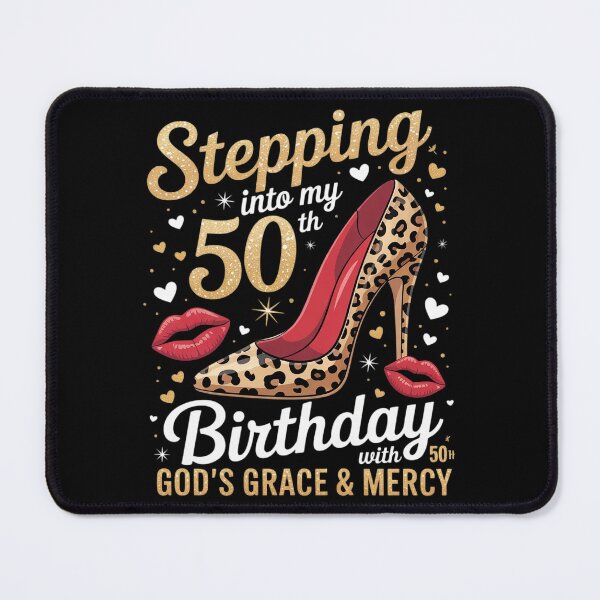 Item preview, High Heels Stepping Into My 50th Birthday 50 and Fabulous designed and sold by AquaKiev.