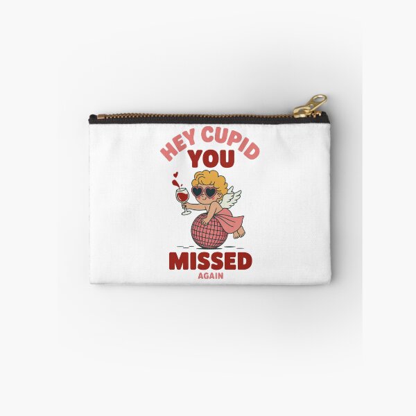 Item preview, Hey Cupid You Missed Again Funny Design designed and sold by MonkiFlipp.