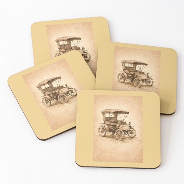 Item preview, Early Automobiles – The Dawn of Motoring (1900) designed and sold by konter75.