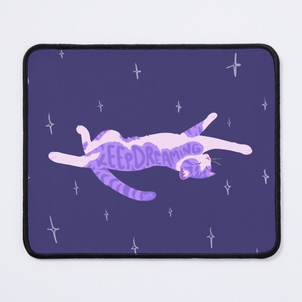 Item preview, Keep Dreaming Purple Tabby Cat designed and sold by jastinamor.