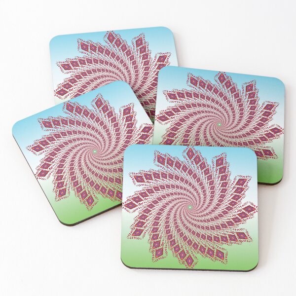 Item preview, Infinite Radiance Spiral - Cosmic Flower Motion designed and sold by OIL Pattern Design .
