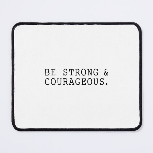 Item preview, Minimal Courageous Quote -  Be strong & courageous designed and sold by heavenunit.