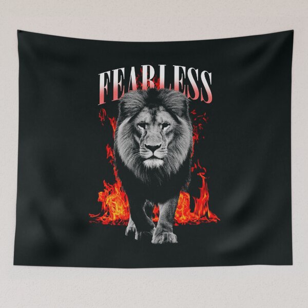 Item preview, Fearless Lion | High End Streetwear  designed and sold by MammothArt.