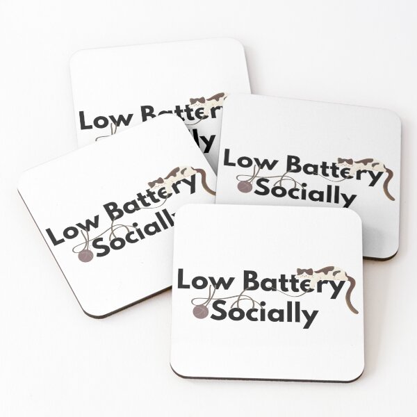 Item preview, Low battery socially designed and sold by Tomoriart3031.