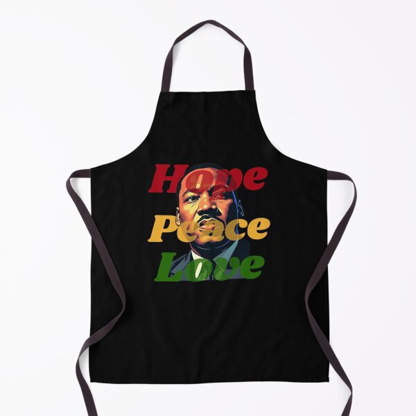 Item preview, Martin Luther King Jr | Hope, Peace, Love | Dr King | MLK Day  designed and sold by TeesByAngelzB.