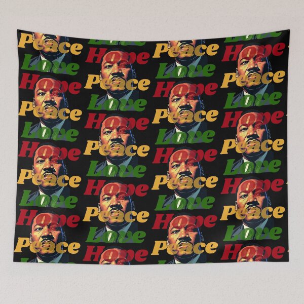 Item preview, Martin Luther King Jr | Hope, Peace, Love | Dr King | MLK Day  designed and sold by TeesByAngelzB.