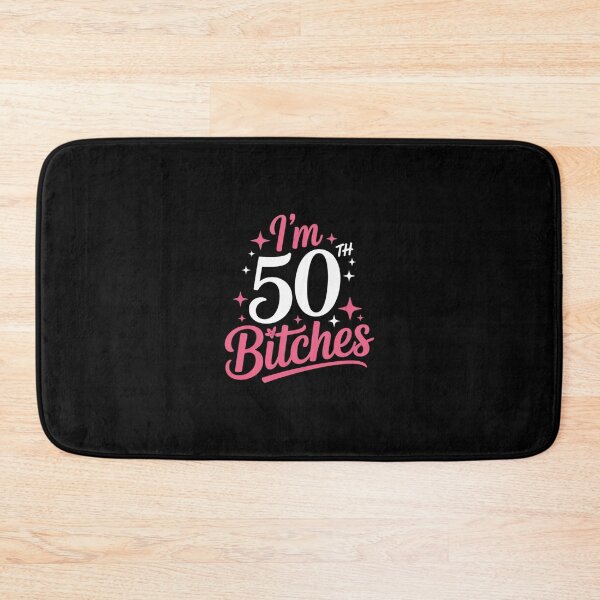 Item preview, I'm 50 Bitches Women 50th Birthday 50 Years Old Birthday designed and sold by SyntaxClaw.