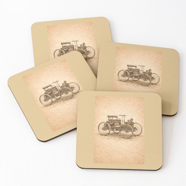 Item preview, Early Motor Quadricycle – 1890 designed and sold by konter75.