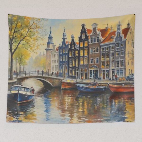 Item preview, Canal in Amsterdam designed and sold by sid1802.