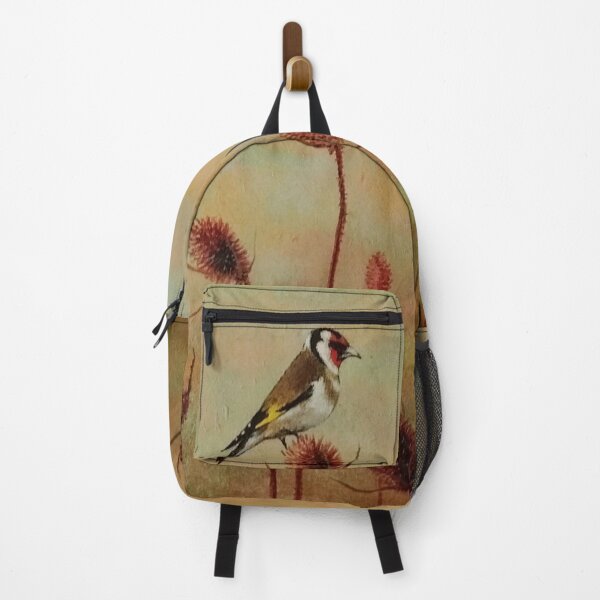 Item preview, Goldfinch on a teasel wall art designed and sold by Austellus.