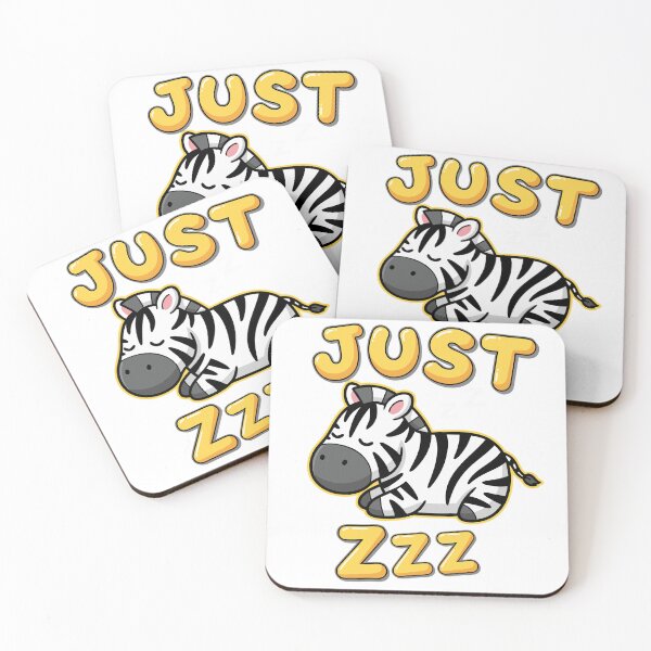 Item preview, Kawaii Zebra Stripes Just Zzz Heisei Pop Aesthetic Tee designed and sold by mantra2023.