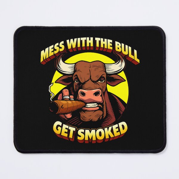 Item preview, Bull Warning designed and sold by Cats and Other Things.