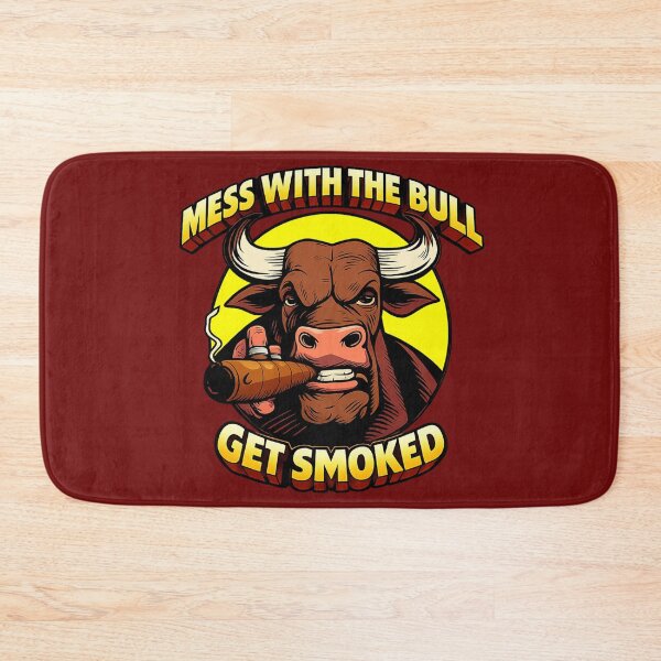 Item preview, Bull Warning designed and sold by Cats and Other Things.