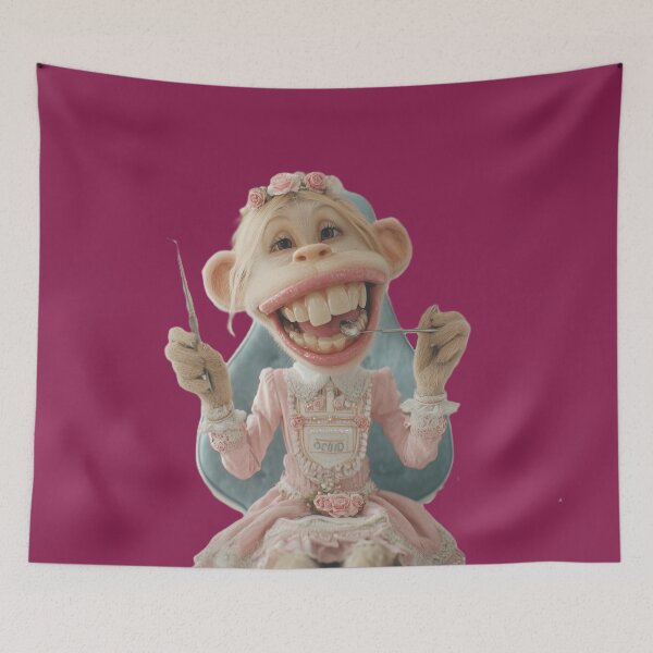 Item preview, Monkey tooth fairy designed and sold by Kat's Design Hub.