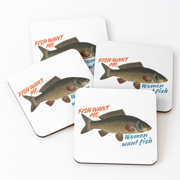 Item preview, Fish want me women want fish funny gag gift designed and sold by Latoyia.