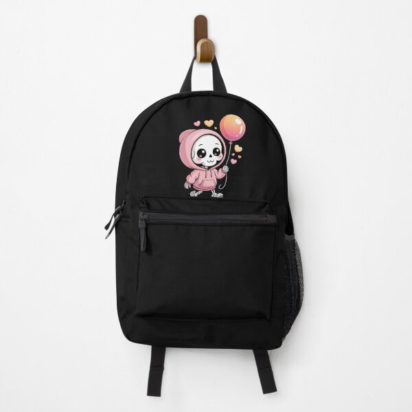 Item preview, Cute Skeleton Holding Balloon Spooky Valentine's Day Horror  designed and sold by clothesy7.